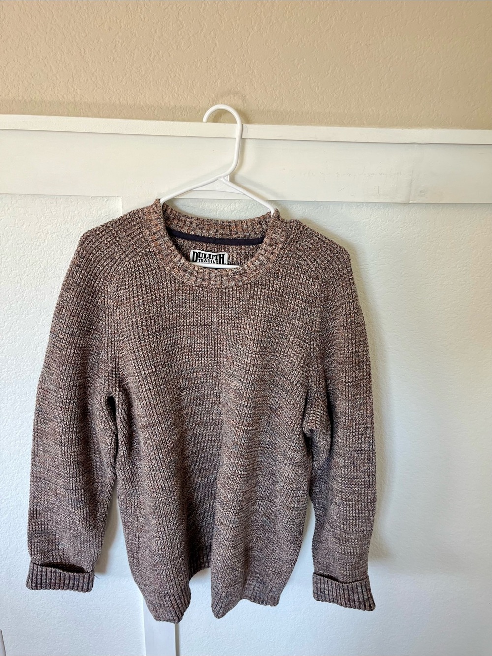 Duluth Trading Men’s Large Knit Crewneck Sweater